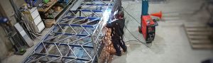 Custom Built Fences fabrication in our Melbourne Factory