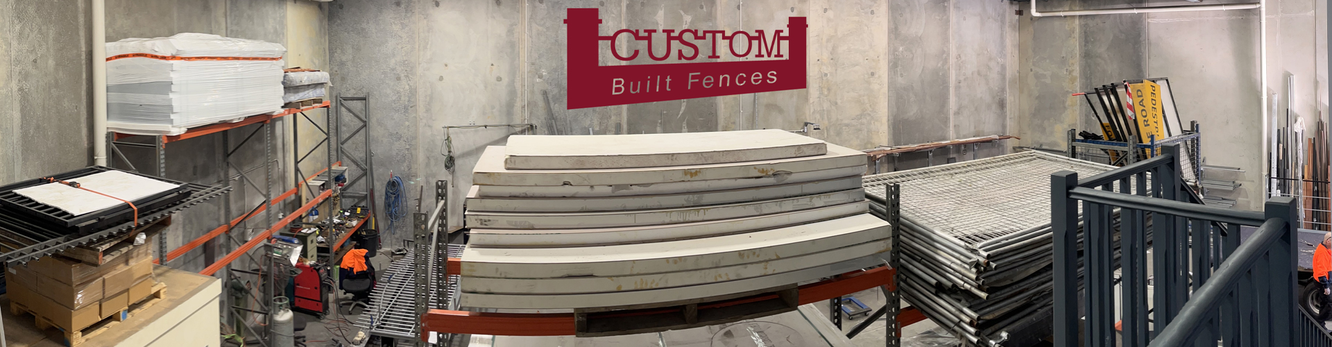 Custom Built Fences large factory space in Bayswater